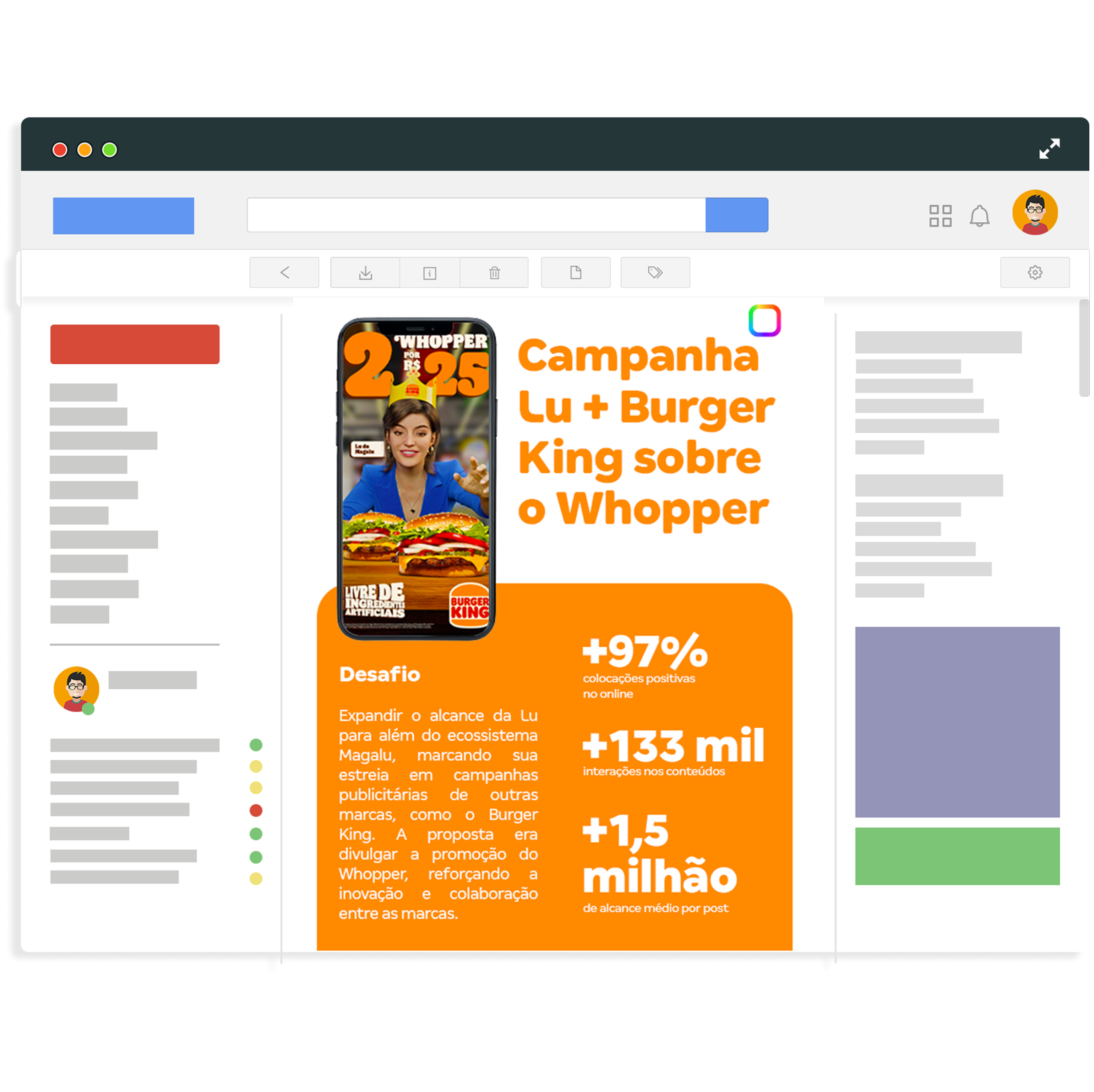 Exemplo de E-mail Marketing
